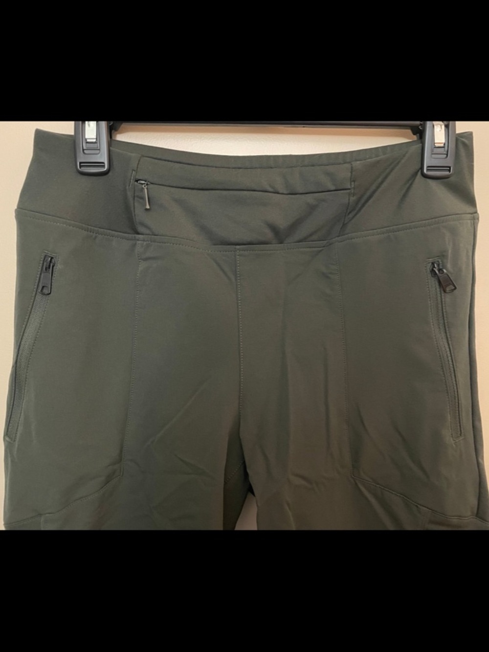 Dark Green Tactical Leggings - Picture 2 of 6